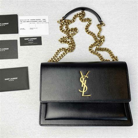 ysl sunset tote|ysl bag price.